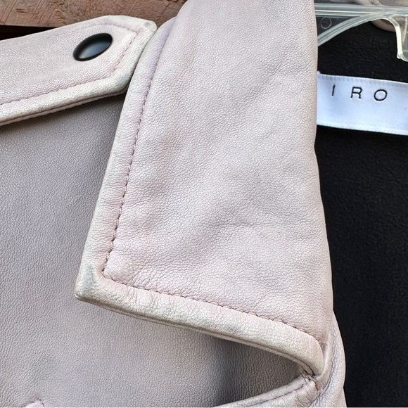 IRO leather moto jacket - Picture 5 of 13